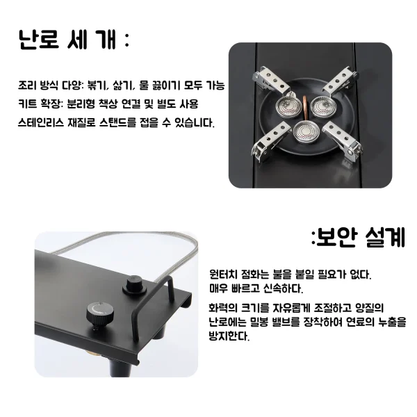 موقد غاز Pandatour IGT: رفيقك للتخييم بالنار العالية! 🔥