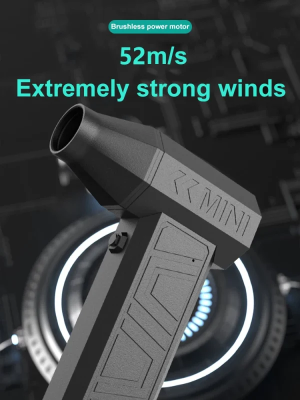 مروحة توربو 200,000 RPM: قوة لا مثيل لها! 🚀