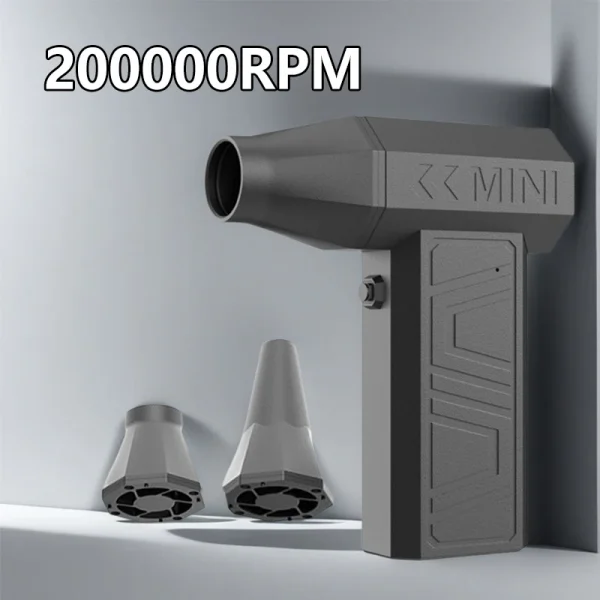 مروحة توربو 200,000 RPM: قوة لا مثيل لها! 🚀